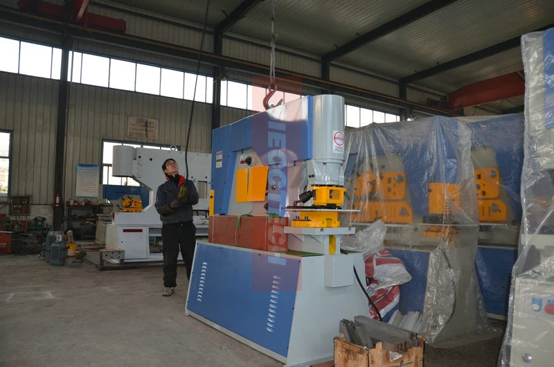 Hydraulic Iron Worker, Stainless Steel Plate Cutting Machine, Stainless Steel Plate