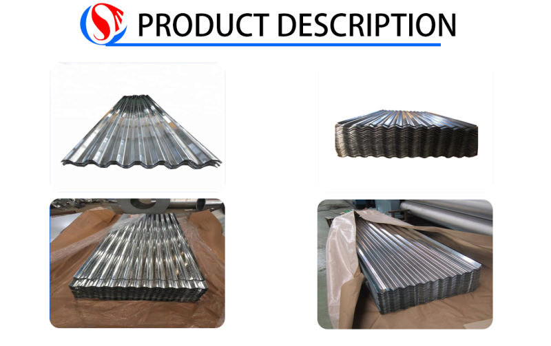 Hot-Dipped Galvanized/Gi/Hdgi/Corrugated Steel Sheet/Corrugated Metal Roofing Plate