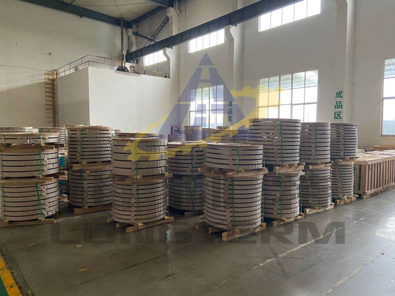 Customized 304 Stainless Steel Strip Coil for Gas/Water Pipe