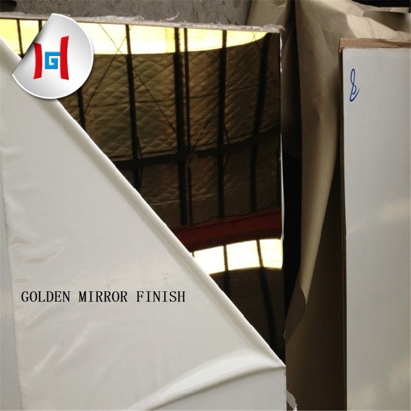 Colored Stainless Steel Sheet 304 Mirror Polish Stainless Steel Sheet