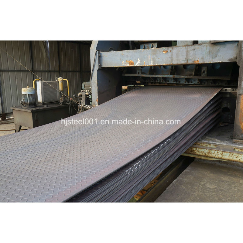 A36 Mild Steel Checkered Decoration Chequered Plate for Anti-Slip