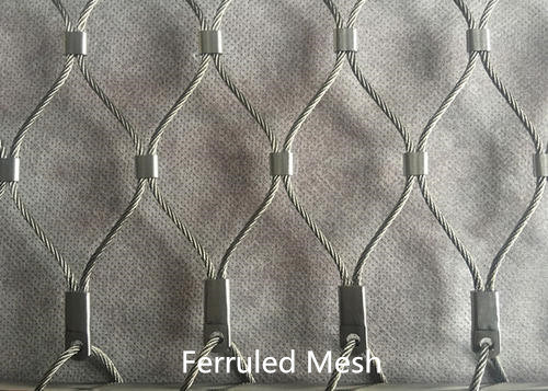 High Quality Stainless Steel Garden Cable Mesh Fence