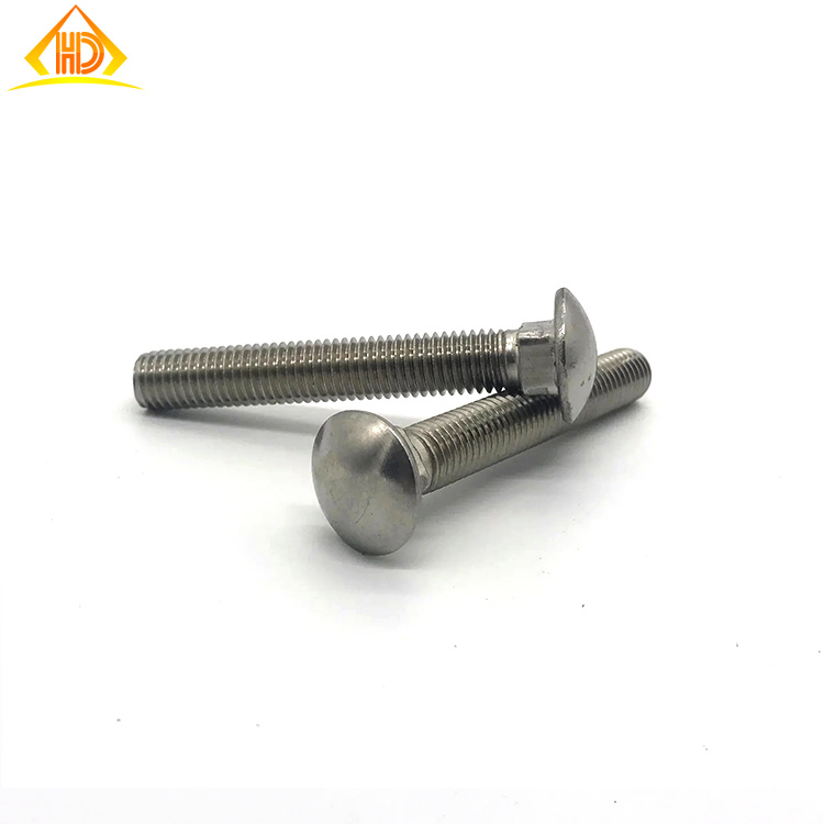 Stainless Steel Round Short Mushroom Carriage Head Bolts
