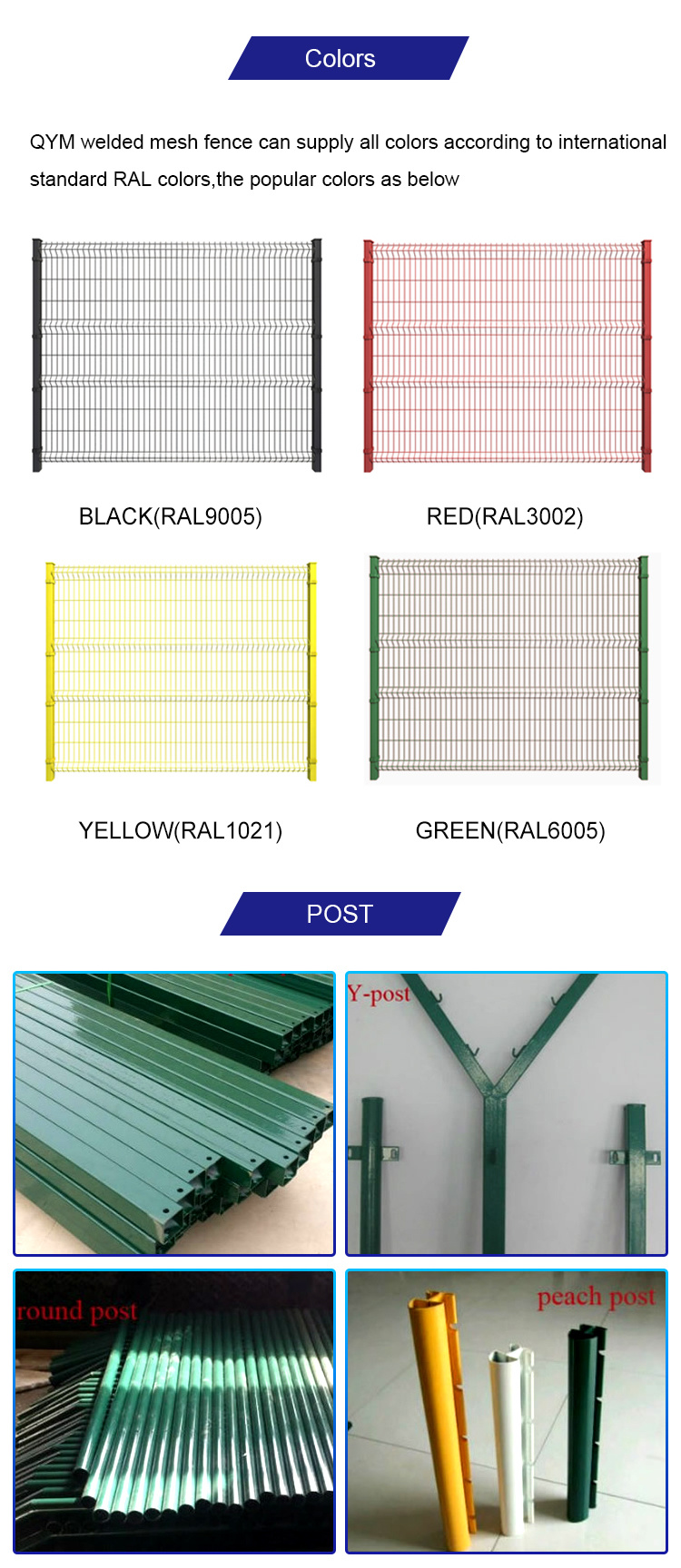 Curved Welded Wire Mesh Fence/ Welded Wire Mesh Fence