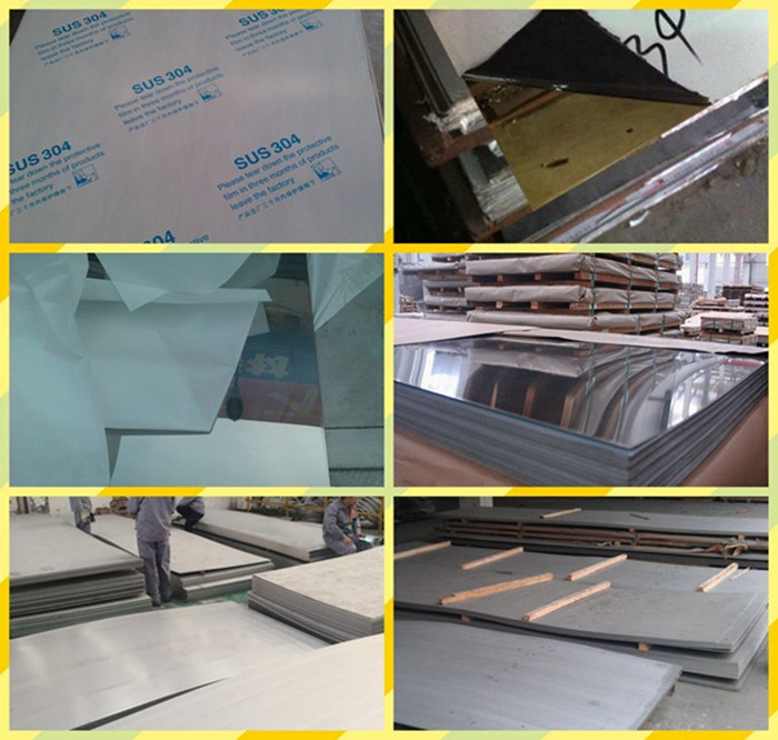 Ni8 304 Stainless Steel Plate 304 Sheet Tisco / Bao Steel Price