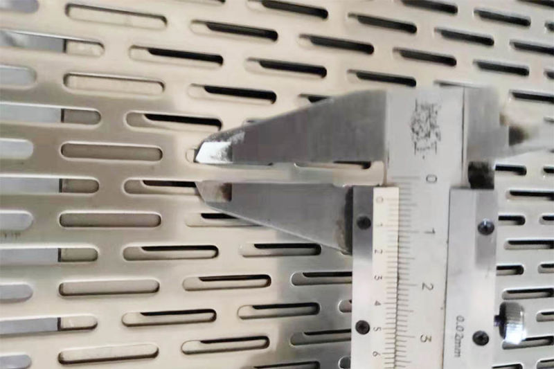 Perforated Punched Stainless Steel Plate with Round Holes