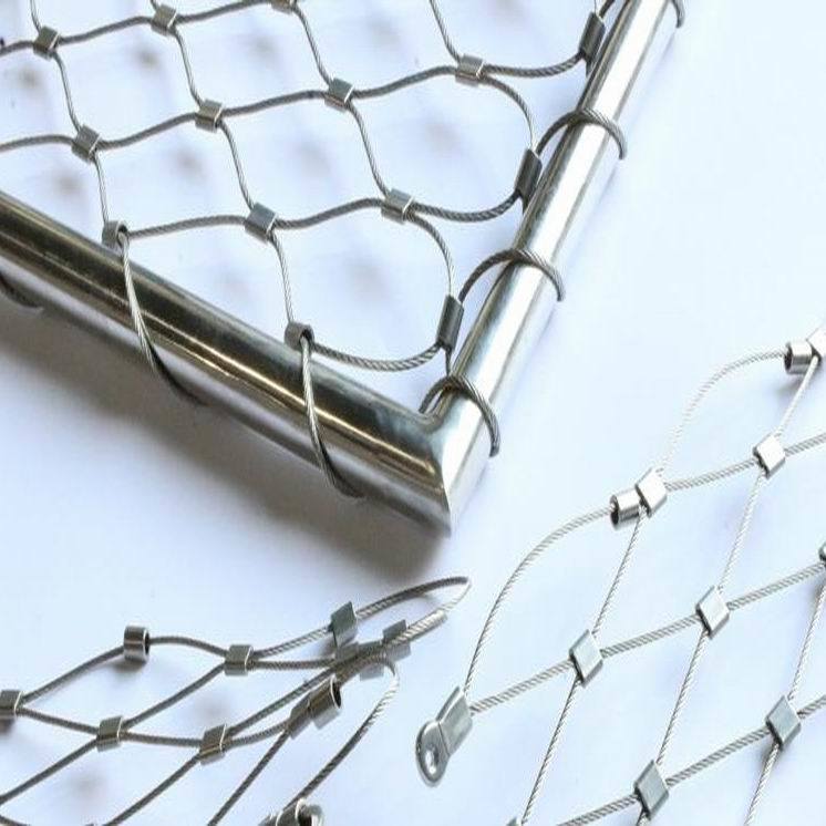 Stainless Steel Rope Wire Mesh/Decorative Rope Mesh/Woven Wire Mesh