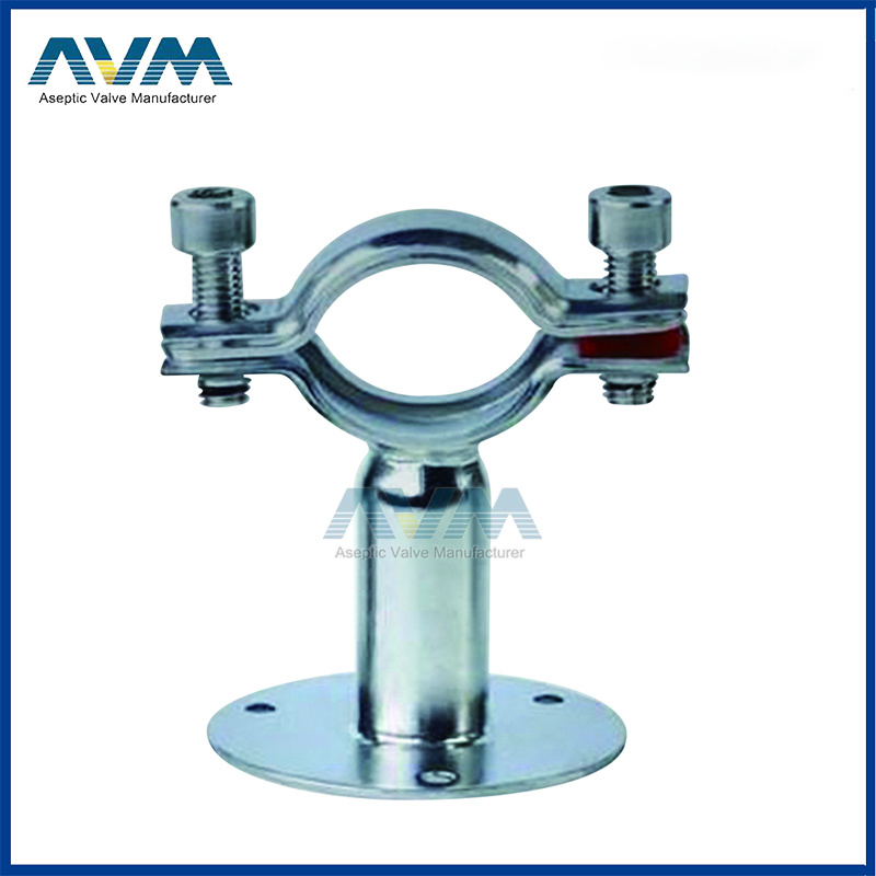 Stainless Steel SS304 Round Pipe Hanger with Threaded Bsp 1/2"