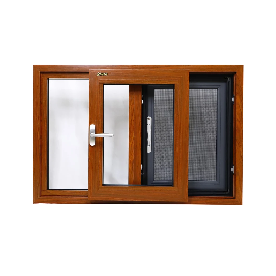 Aluminum Sliding Window with Stainless Steel Mesh