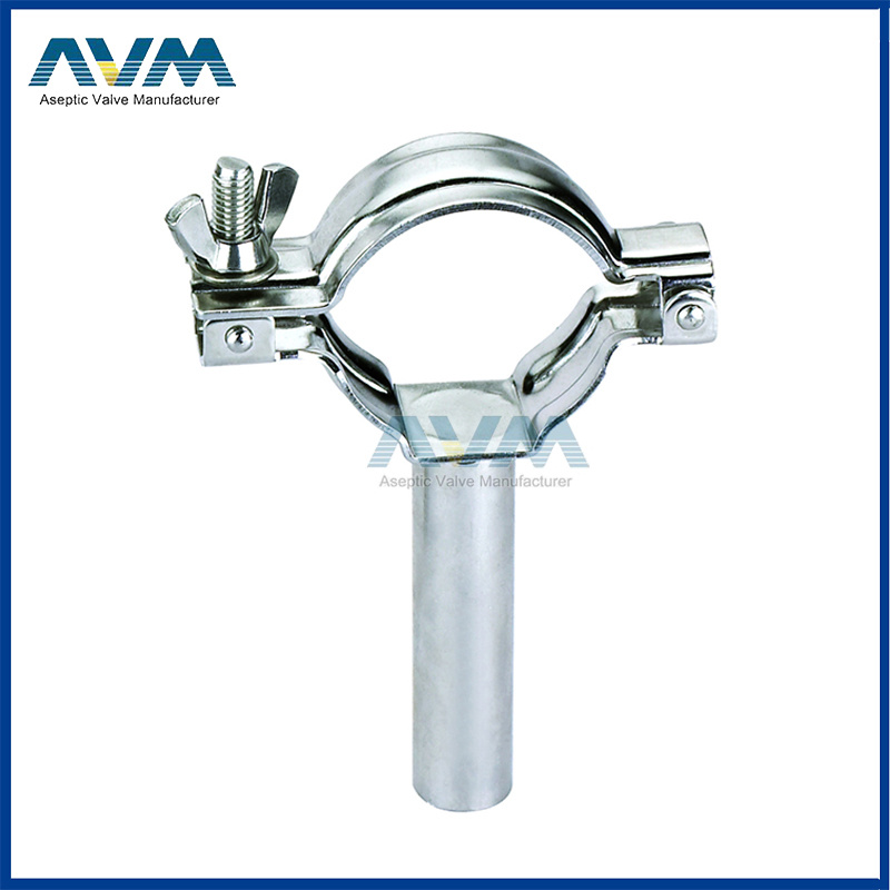 Stainless Steel SS304 Round Pipe Hanger with Threaded Bsp 1/2"