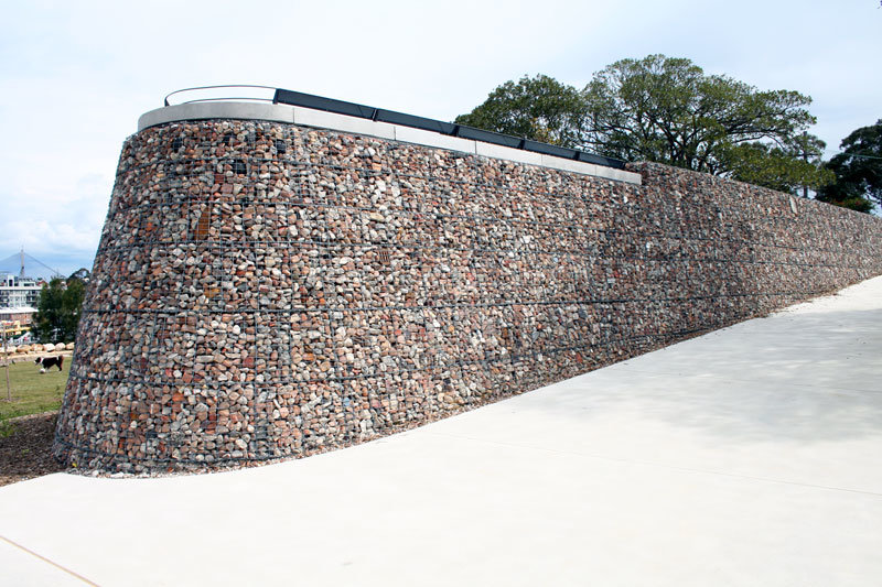 Stainless Steel Welded Gabion Mesh for Stone Retaining Wall