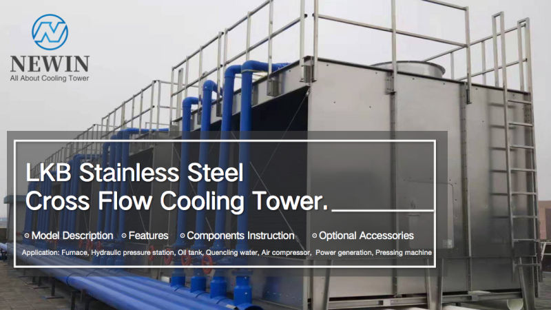Marley Design Stainless Steel Cross Flow Cooling Tower