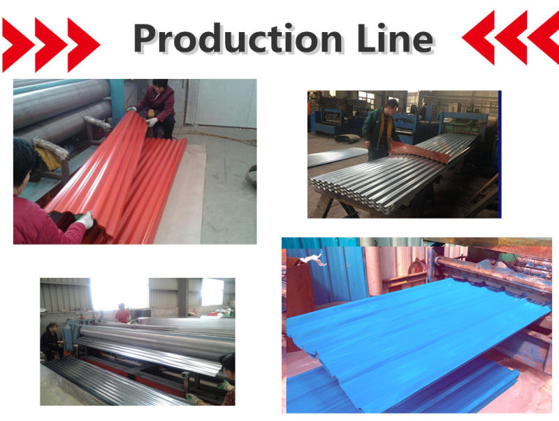 Prepainted Galvanized PPGI PPGL Corrugated Steel Roof Sheet Roof Tiles