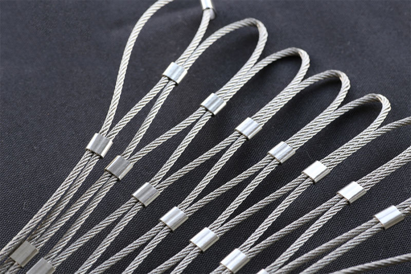 Stainless Steel Zoo Mesh Cable Rope Mesh Fencing