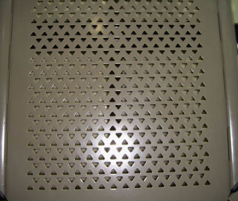 Customized Carbon Steel Decorative Metal Sheets Circle Perforated Metal Mesh