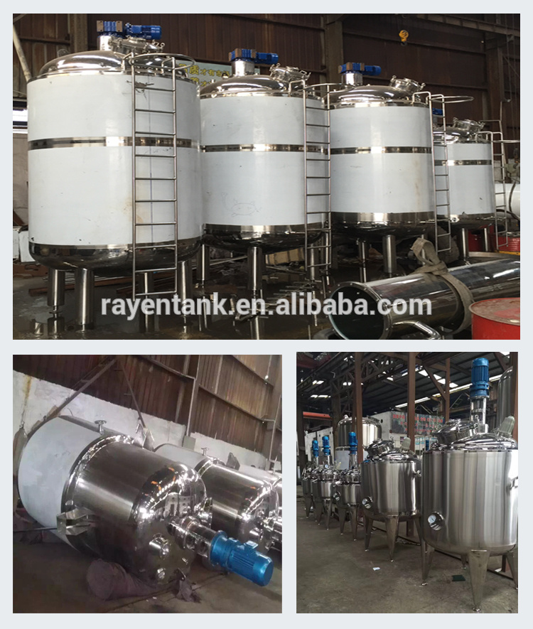 Food Grade Stainless Steel Vertical Tanks for Sale 1000L Stainless Steel Tank