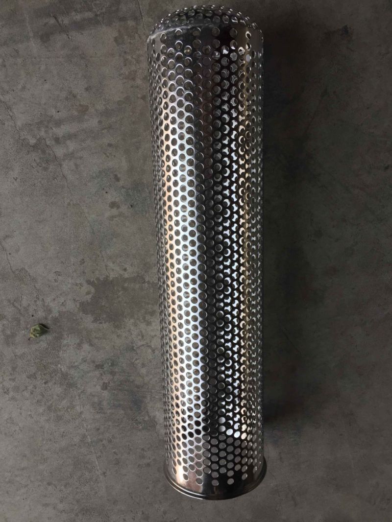 Custom Made Stainless Steel Perforated Wire Mesh Filter
