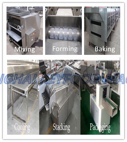 Low Cost Stainless Steel Automatic Biscuit Machine for Cookie