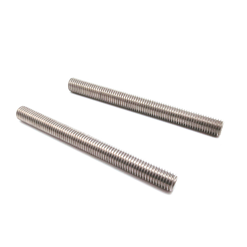 SS304 A2-70 Stainless Steel DIN975 DIN976 Threaded Bar / Threaded Rod