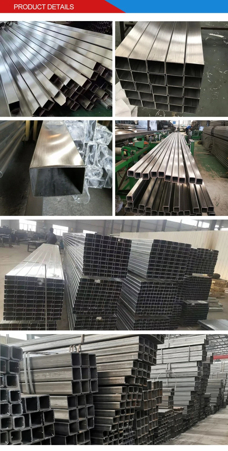 Inoxidable Stainless Steel Welded Pipe Square Stainless Steel Pipe