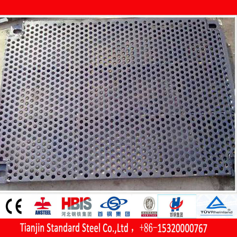Stainless Steel Plate Perforated 304 201 316 3mm 4mm Aperture