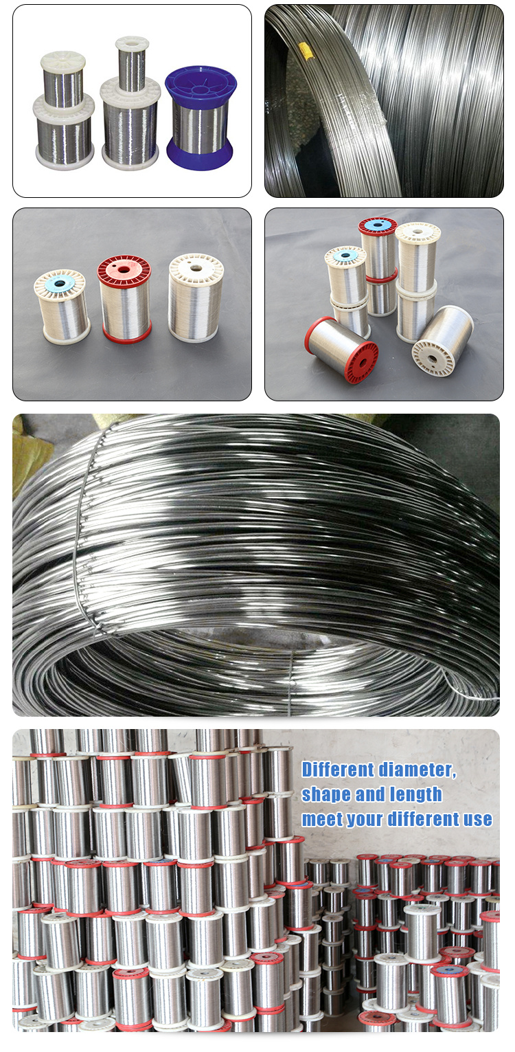 Manufacturer Direct Sell Stainless Steel Wire 201 202 304 304L 304hc 316 316L 321
