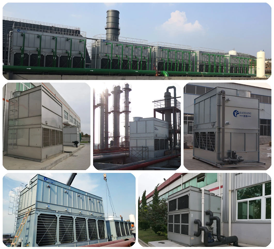 CTI Certificate Stainless Steel Coils Counter Flow Evaporative Condenser