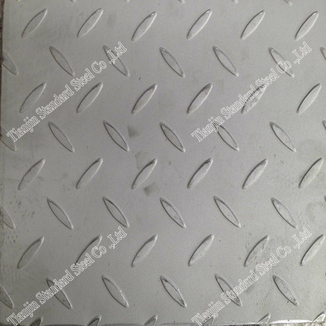 Stainless Steel Checkered Plate Stock Price (304 SUS304 316 316L)