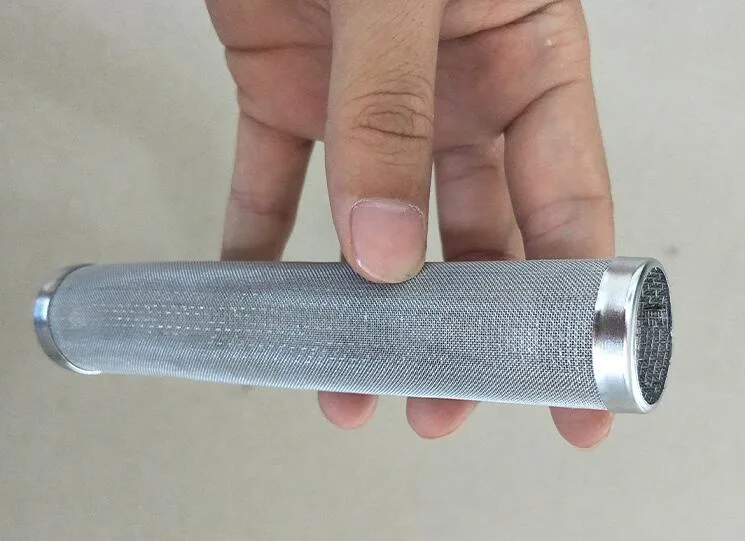 Stainless Steel Mesh Perforated Filter Elements