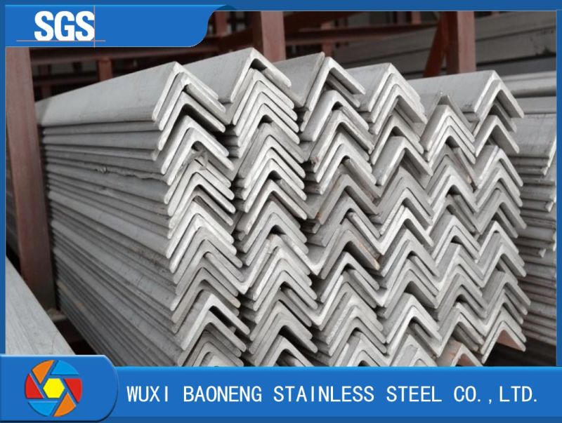 Stainless Steel Angle Bar of 201/202/304/304L/316L/904L Equal/Unequal