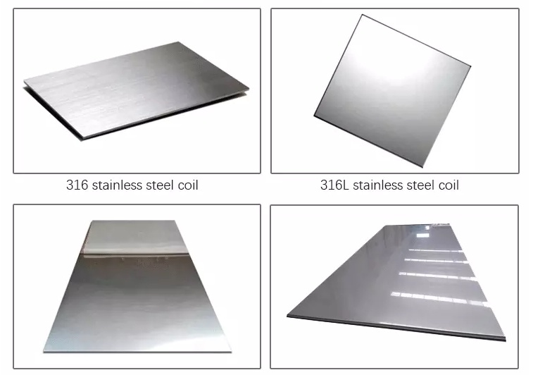 316L Stainless Steel Plate Hot Rolled 5mm 6mm 10mm 304 316 Stainless Plate