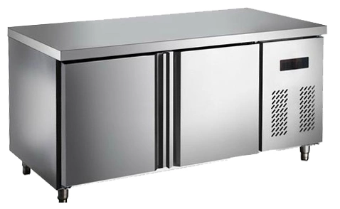 Air Cooling Stainless Steel Desktop Chiller Counter Top Salad Bar