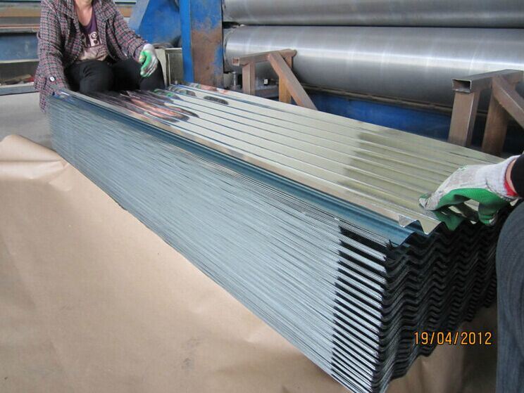 20 Gauge Galvanized Iron Corrugated Steel Roofing Sheet in Africa