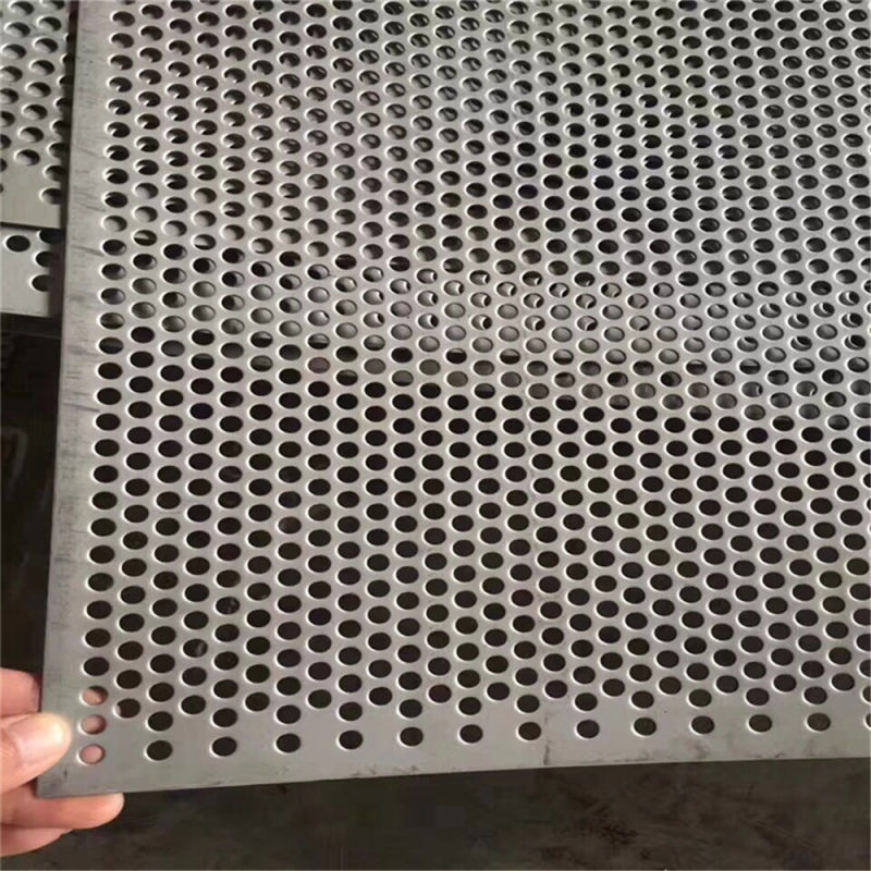 Circular Hole Punched Stainless Steel Plates Sheets