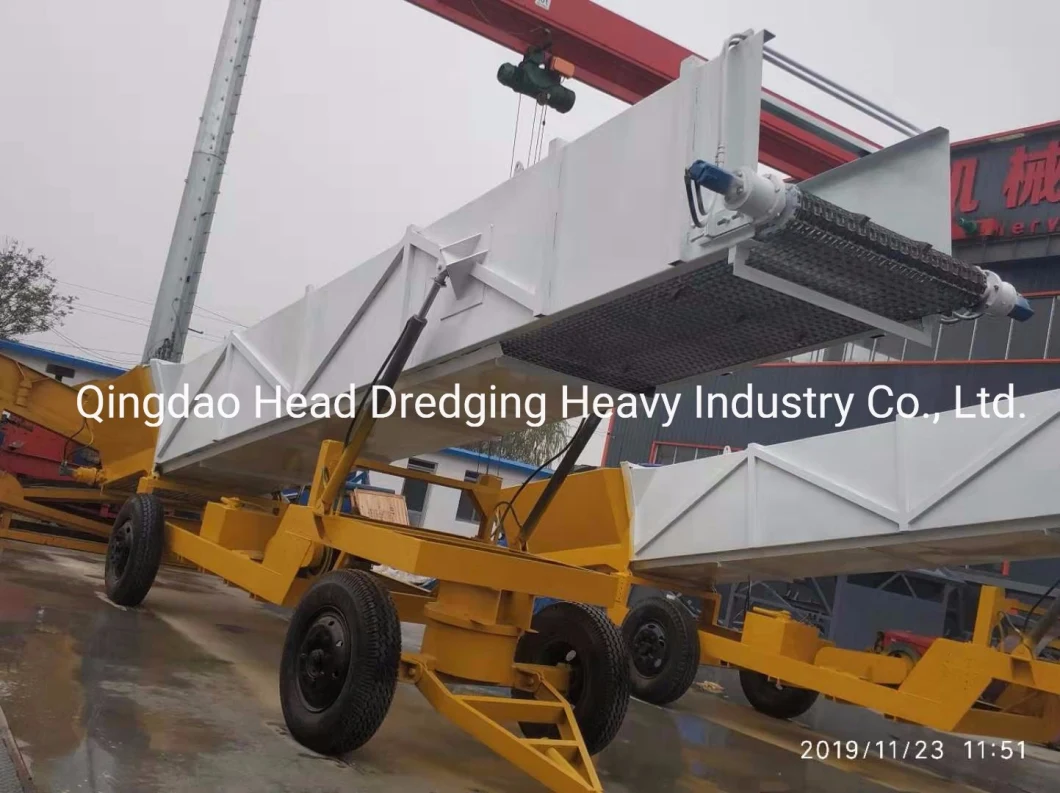 Stainless Steel Mesh Belt Chain Conveyor for Farm Plant Handling