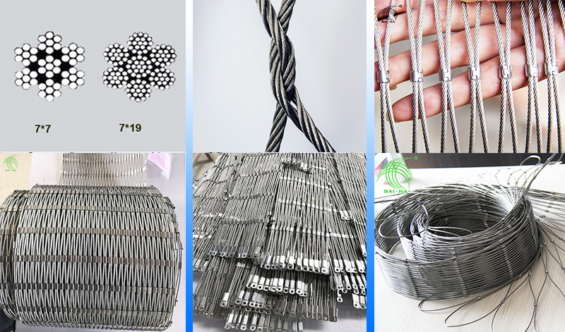 Stainless Steel Inox Balustrade Protective Mesh Direct Factory Price