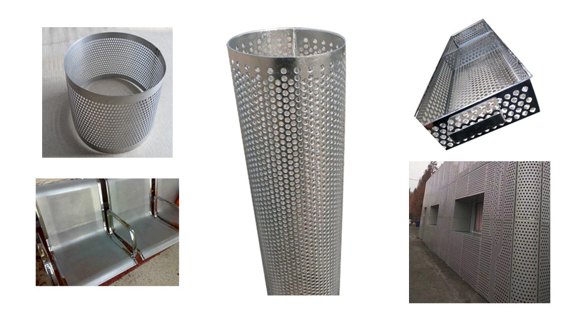 Galvanized/Stainless Steel Perforated Plate Mesh Sheet