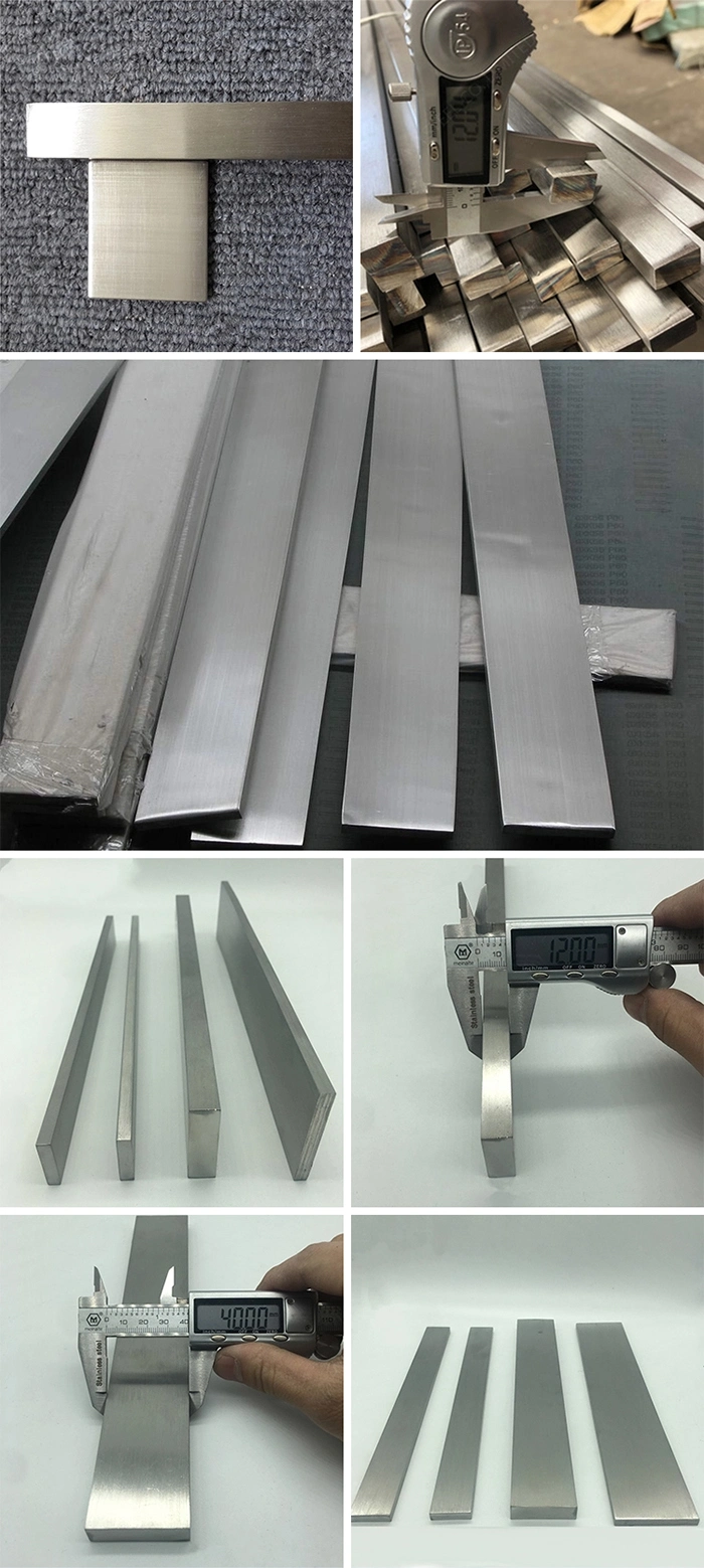 SUS304 SS304 Stainless Flat Bar 316 316L 201 303 Stainless Steel Flats