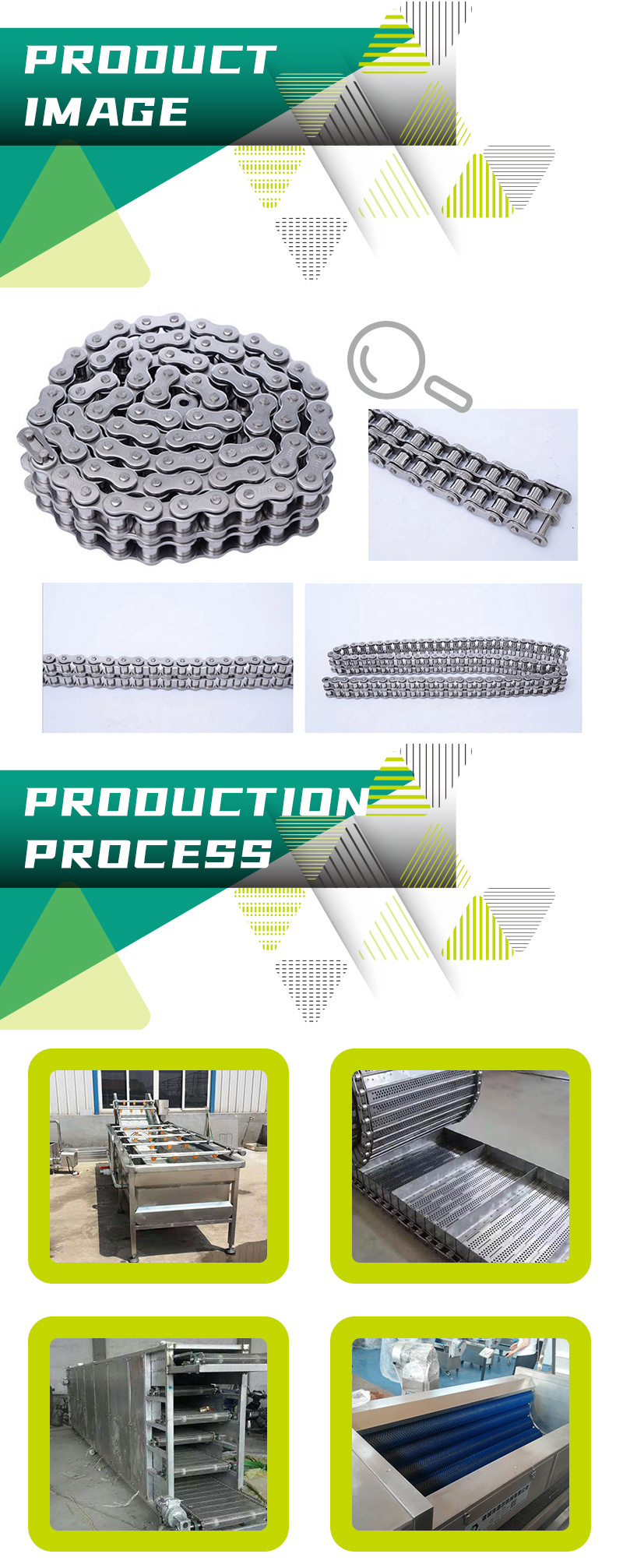 Chinese Suppliers Stainless Steel Short Pitch Precision Roller Chain