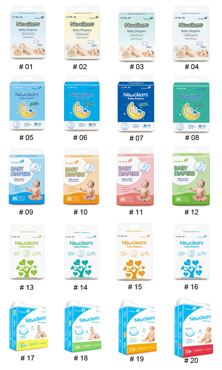 Low Price A Grade Large Size Hygiene Factory Price Baby Diaper