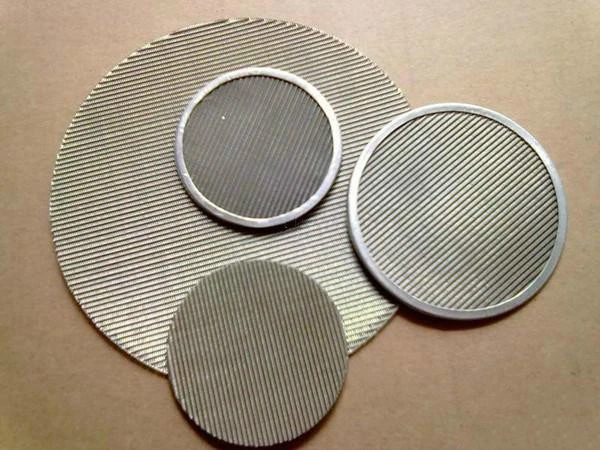 40*300 Mesh 0.2mm*0.09mm 304 Stainless Steel Dutch Woven Metal Mesh Fitler Discs