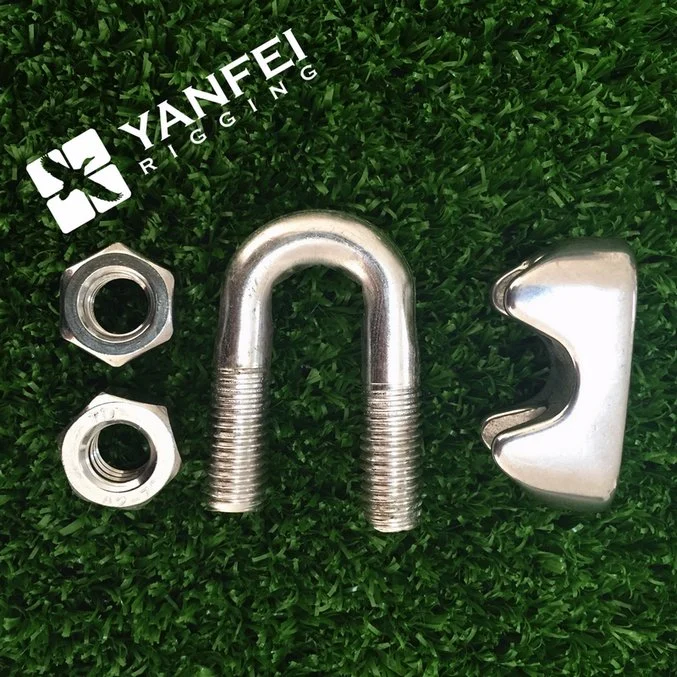 Stainless Steel Wire Rope Clip, Rope Clamp