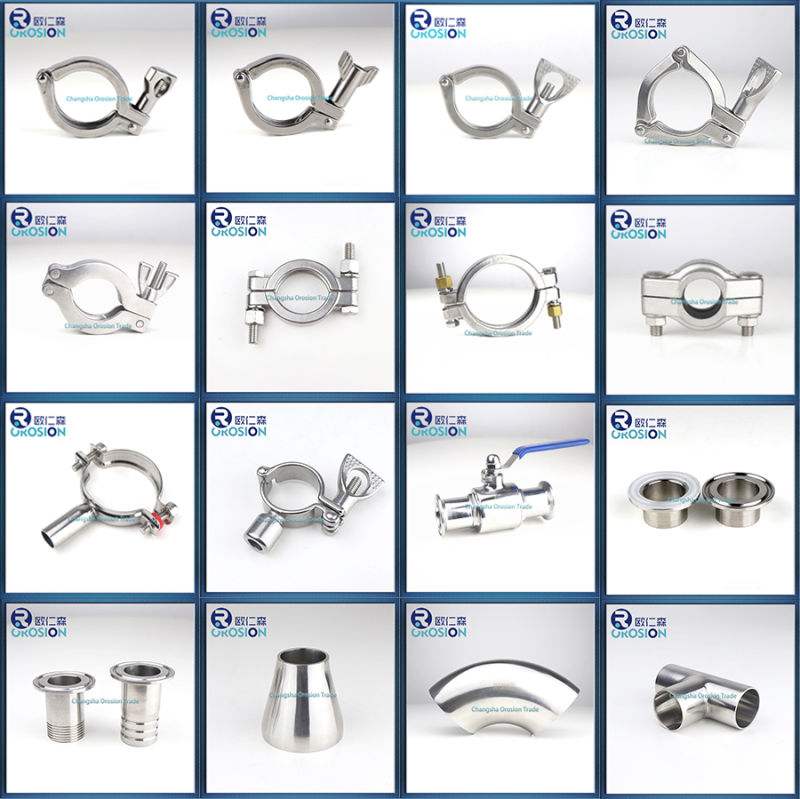 Stainless Steel Flexible Pipe Joint Coupling Clamp