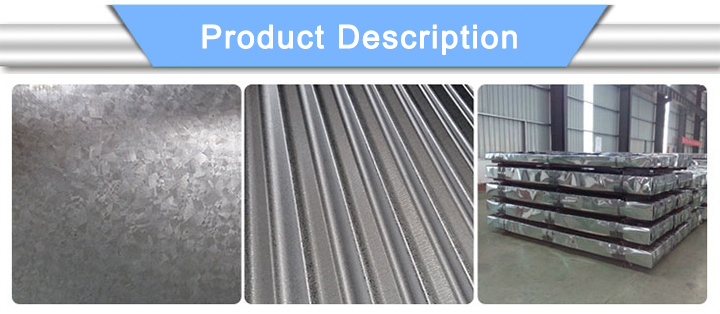 Hot-DIP Galvalume Galvanized Corrugated Steel Roof Sheets Price Per