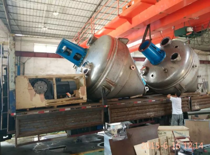 Stainless Steel Insulation Jacketed Double Open Mixing Tank