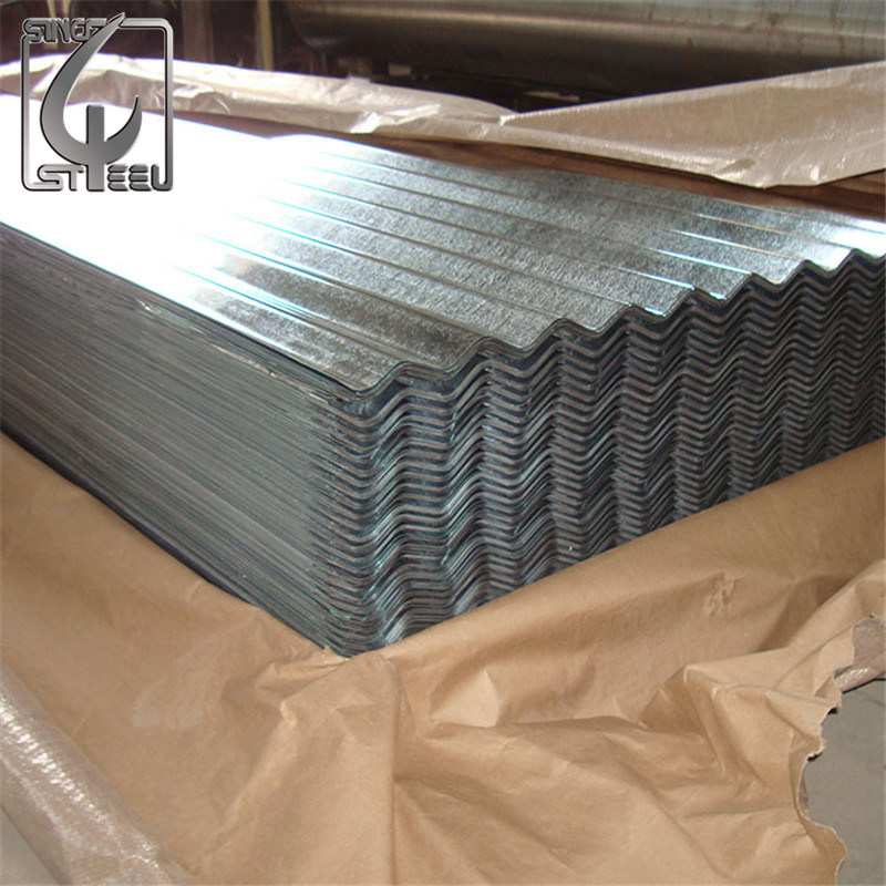 Dx51d Zinc Corrugated Metal Roofing Sheets Price