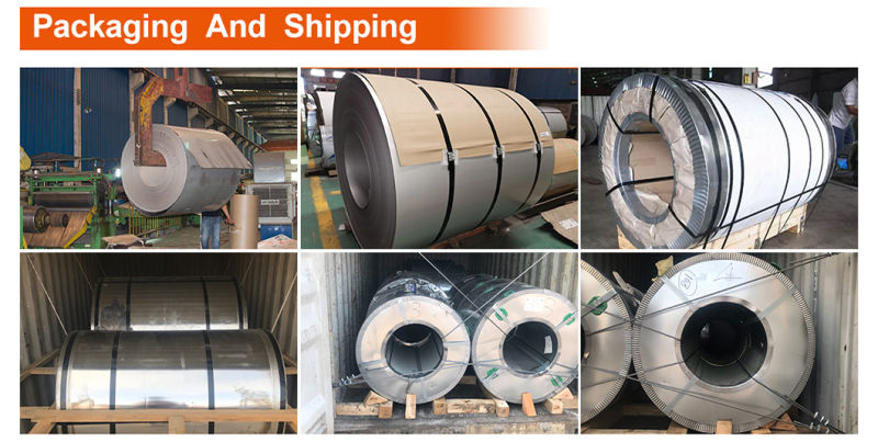 ASTM 316 304 201 Stainless Steel Silicon Steel Strip in Coil