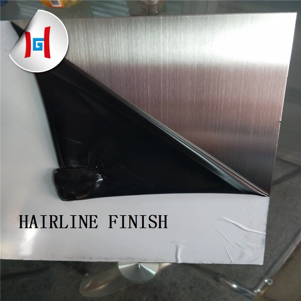 SUS 420j1 Stainless Steel Sheet Gold Brushed Stainless Steel Sheet