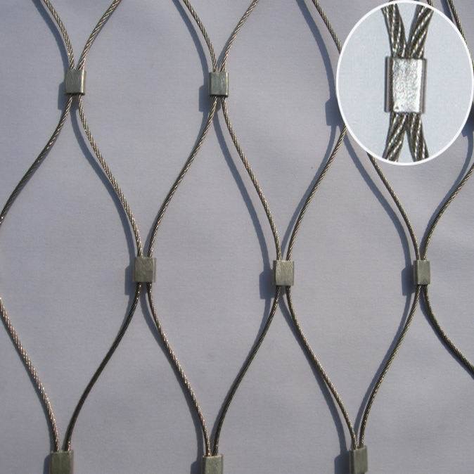 Stainless Steel Rope Mesh & Architectural Decorative Wire Cable Mesh