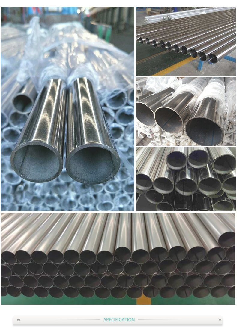 Cold Rolled 2mm 3mm Thickness Stainless Welded Steel Pipe